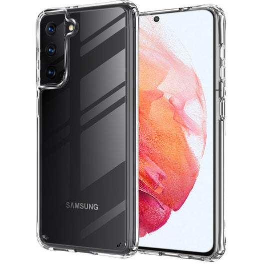 For Samsung Galaxy S21 Ultra 5G Shockproof Thickening Acrylic Protective Case(Transparent) - Galaxy S21 5G Cases by buy2fix | Online Shopping UK | buy2fix
