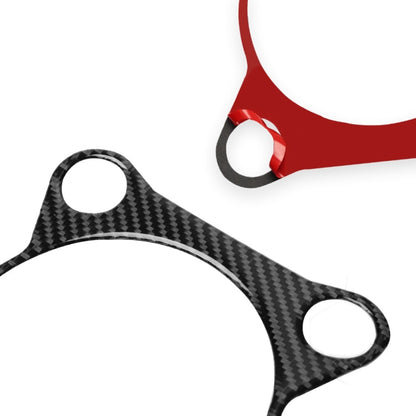 Car Carbon Fiber Gear Shift Panel Decorative Sticker for Nissan 370Z Z34 2009- Left Drive by buy2fix