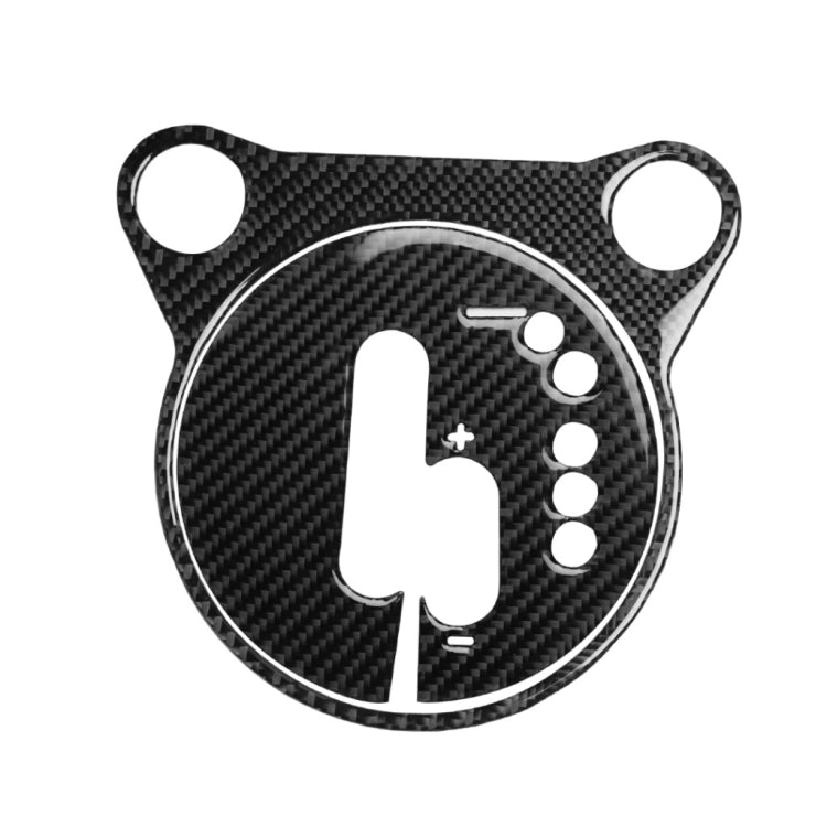 Car Carbon Fiber Gear Shift Panel Decorative Sticker for Nissan 370Z Z34 2009- Right Drive by buy2fix