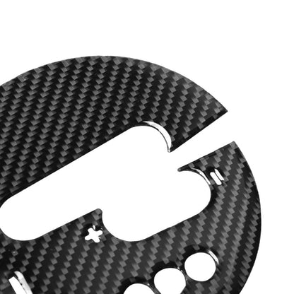 Car Carbon Fiber Gear Shift Panel Decorative Sticker for Nissan 370Z Z34 2009- Right Drive by buy2fix