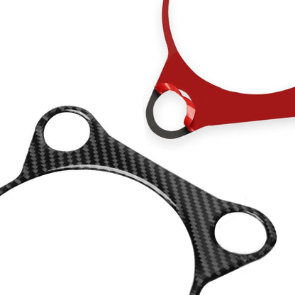 Car Carbon Fiber Gear Shift Panel Decorative Sticker for Nissan 370Z Z34 2009- Right Drive by buy2fix