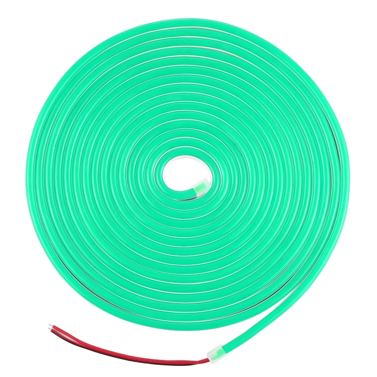 CJ-1206 12V 6A 5m IP65 Waterproof Silicone Neon LED Strip Light(Green) - Epoxy Waterproof Light by buy2fix | Online Shopping UK | buy2fix