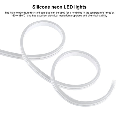 CJ-1206 12V 6A 5m IP65 Waterproof Silicone Neon LED Strip Light(White) - Epoxy Waterproof Light by buy2fix | Online Shopping UK | buy2fix