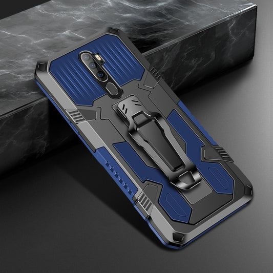 For Xiaomi Redmi 9 Armor Warrior Shockproof PC + TPU Protective Case(Blue) - Xiaomi Cases by buy2fix | Online Shopping UK | buy2fix