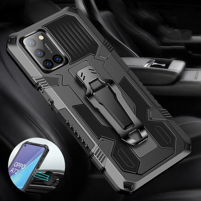 For Xiaomi Redmi Note 8 Armor Warrior Shockproof PC + TPU Protective Case(Blue) - Xiaomi Cases by buy2fix | Online Shopping UK | buy2fix