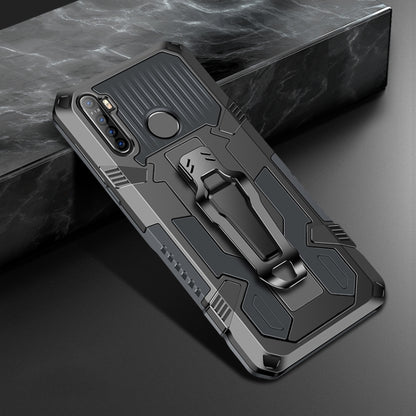 For Xiaomi Redmi Note 8 Armor Warrior Shockproof PC + TPU Protective Case(Grey) - Xiaomi Cases by buy2fix | Online Shopping UK | buy2fix