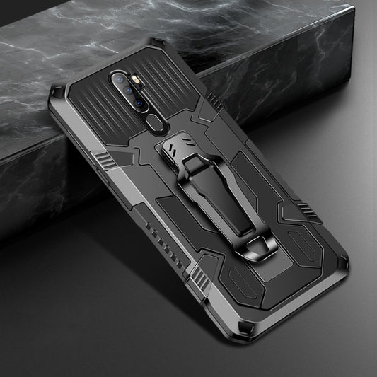 For Xiaomi Redmi Note 8 Pro Armor Warrior Shockproof PC + TPU Protective Case(Black) - Xiaomi Cases by buy2fix | Online Shopping UK | buy2fix