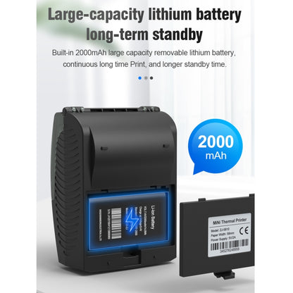 5811DD 58mm Bluetooth 4.0 Portable Thermal Bluetooth Receipt Printer, US Plug by buy2fix