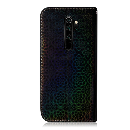 For Xiaomi Redmi Note 8 Pro Solid Color Colorful Magnetic Buckle Horizontal Flip PU Leather Case with Holder & Card Slots & Wallet & Lanyard(Black) - Xiaomi Cases by buy2fix | Online Shopping UK | buy2fix