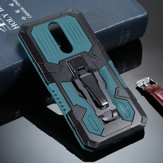 For Xiaomi Redmi 8 Armor Warrior Shockproof PC + TPU Protective Case(Army Green) - Xiaomi Cases by buy2fix | Online Shopping UK | buy2fix