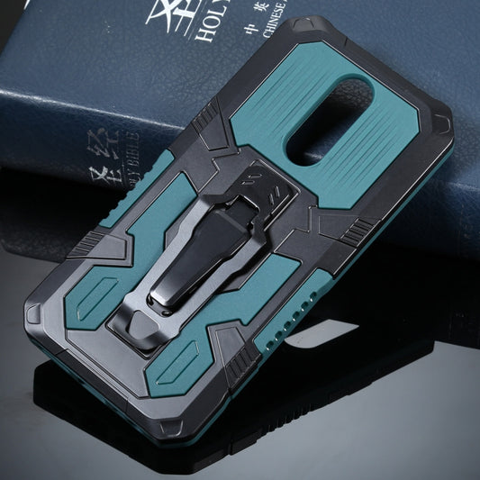For Xiaomi Redmi 8 Armor Warrior Shockproof PC + TPU Protective Case(Army Green) - Xiaomi Cases by buy2fix | Online Shopping UK | buy2fix