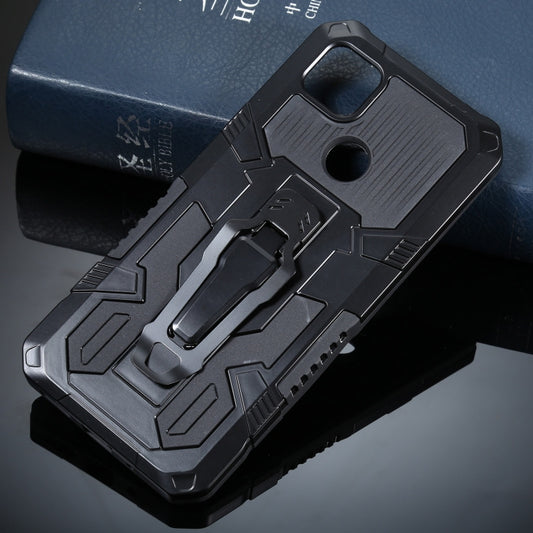 For Xiaomi Redmi 9C Armor Warrior Shockproof PC + TPU Protective Case(Black) - Xiaomi Cases by buy2fix | Online Shopping UK | buy2fix