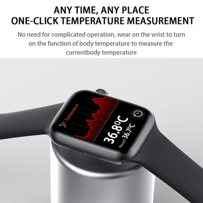 DW35 1.75 inch Full Screen IP67 Waterproof Smart Watch, Support Sleep Monitor / Heart Rate Monitor / Bluetooth Call(Pink) by buy2fix