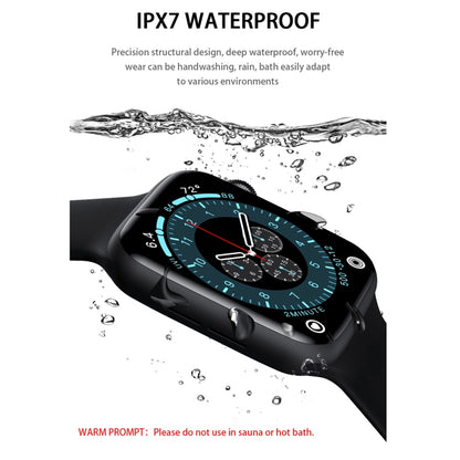 DW35 1.75 inch Full Screen IP67 Waterproof Smart Watch, Support Sleep Monitor / Heart Rate Monitor / Bluetooth Call(Blue) by buy2fix