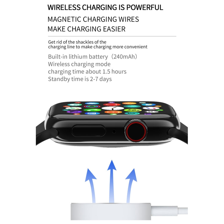 DW35 1.75 inch Full Screen IP67 Waterproof Smart Watch, Support Sleep Monitor / Heart Rate Monitor / Bluetooth Call(Blue) by buy2fix