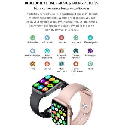 DW35 1.75 inch Full Screen IP67 Waterproof Smart Watch, Support Sleep Monitor / Heart Rate Monitor / Bluetooth Call(Black) by buy2fix