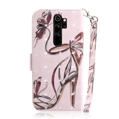 For Xiaomi Redmi Note 8 Pro 3D Colored Drawing Horizontal Flip Leather Case with Holder & Card Slot & Wallet & Lanyard(High-Heeled) - Xiaomi Cases by buy2fix | Online Shopping UK | buy2fix