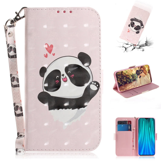For Xiaomi Redmi Note 8 Pro 3D Colored Drawing Horizontal Flip Leather Case with Holder & Card Slot & Wallet & Lanyard(Love Bear) - Xiaomi Cases by buy2fix | Online Shopping UK | buy2fix