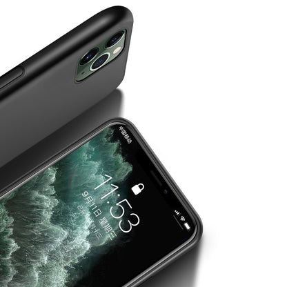 For iPhone 11 Classic Tilt Strip Grain Magnetic Shockproof PC + TPU Case (Black) - iPhone 11 Cases by buy2fix | Online Shopping UK | buy2fix