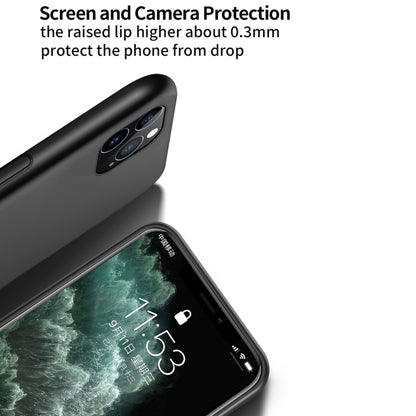 For iPhone 12 / 12 Pro Classic Tilt Strip Grain Magnetic Shockproof PC + TPU Case(Black) - iPhone 12 / 12 Pro Cases by buy2fix | Online Shopping UK | buy2fix