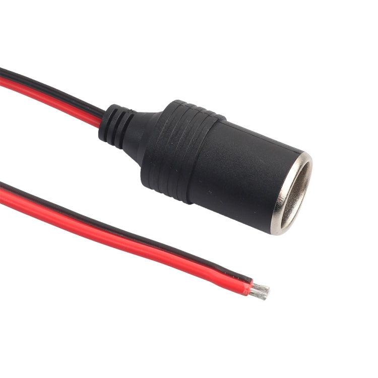 3360 12-24V 10A DIY Soldered Cigarette Lighter Charger Female Plug Socket, Cable Length:30cm - Cigar Socket by buy2fix | Online Shopping UK | buy2fix