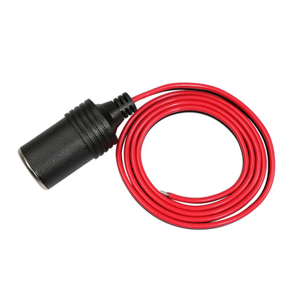 3360 12-24V 10A DIY Soldered Cigarette Lighter Charger Female Plug Socket, Cable Length:1m - Cigar Socket by buy2fix | Online Shopping UK | buy2fix
