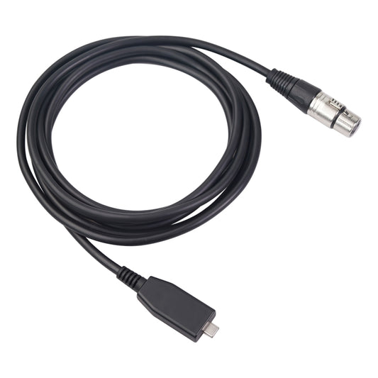 TY18 USB-C / Type-C Male to Cannon Female Microphone Recording Cable, Cable Length:2m - Microphone Audio Cable & Connector by buy2fix | Online Shopping UK | buy2fix