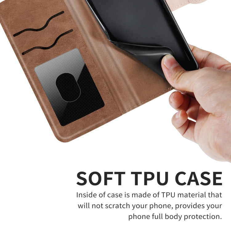 For Xiaomi Redmi 9A Life of Tree Embossing Pattern Horizontal Flip Leather Case with Holder & Card Slot & Wallet & Photo Frame & Lanyard(Brown) - Xiaomi Cases by buy2fix | Online Shopping UK | buy2fix