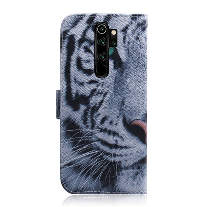 For Xiaomi Redmi Note 8 Pro Painting Pattern Coloured Drawing Horizontal Flip Leather Case with Holder & Card Slots & Wallet(Tiger) - Xiaomi Cases by buy2fix | Online Shopping UK | buy2fix