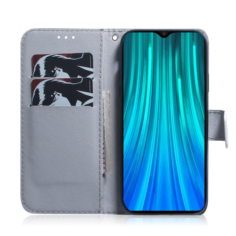 For Xiaomi Redmi Note 8 Pro Painting Pattern Coloured Drawing Horizontal Flip Leather Case with Holder & Card Slots & Wallet(Tiger) - Xiaomi Cases by buy2fix | Online Shopping UK | buy2fix