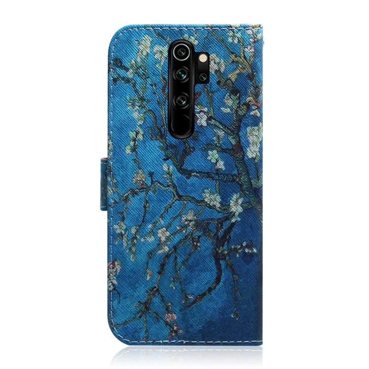 For Xiaomi Redmi Note 8 Pro Painting Pattern Coloured Drawing Horizontal Flip Leather Case with Holder & Card Slots & Wallet(Apricot Flower) - Xiaomi Cases by buy2fix | Online Shopping UK | buy2fix