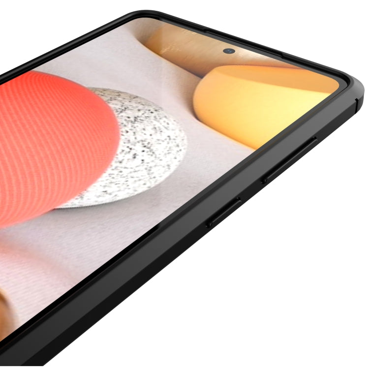 For Samsung Galaxy A52 5G / 4G Litchi Texture TPU Shockproof Case(Black) by buy2fix