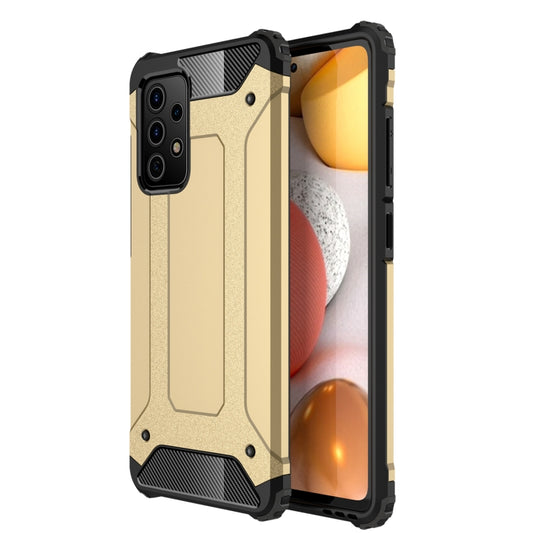 For Samsung Galaxy A52 5G / 4G Magic Armor TPU + PC Combination Case(Gold) by buy2fix