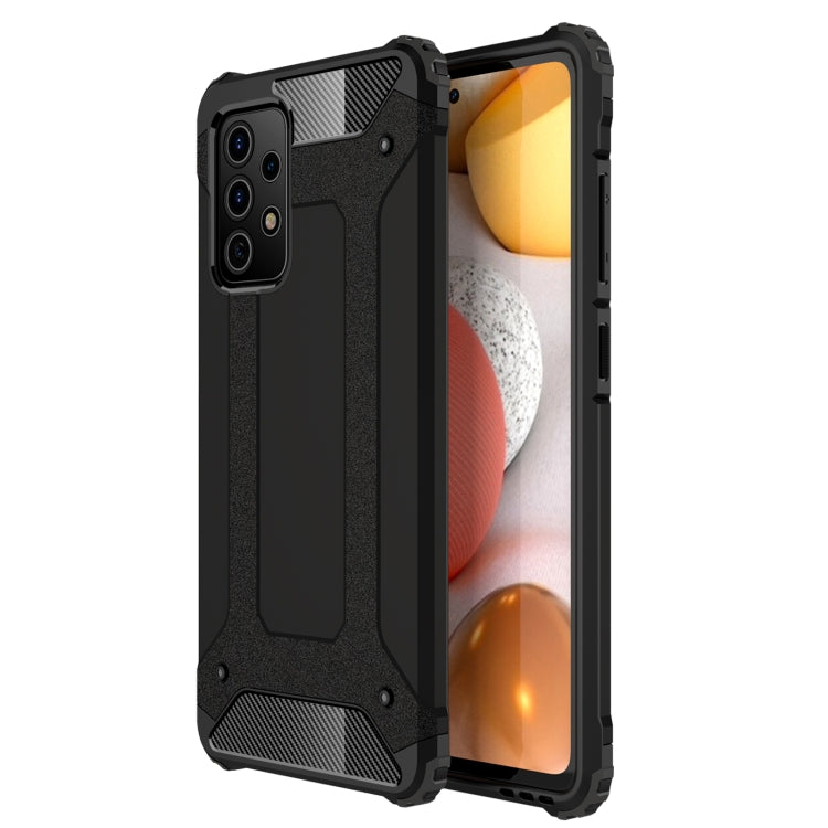 For Samsung Galaxy A72 5G / 4G Magic Armor TPU + PC Combination Case(Black) by buy2fix