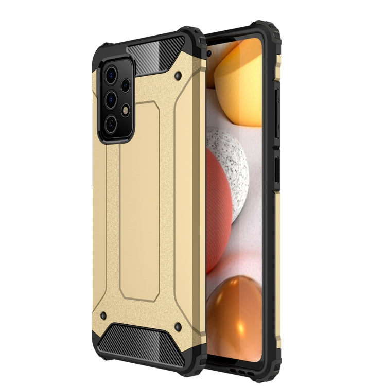 For Samsung Galaxy A72 5G / 4G Magic Armor TPU + PC Combination Case(Gold) by buy2fix