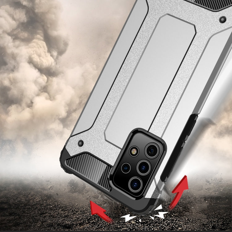 For Samsung Galaxy A72 5G / 4G Magic Armor TPU + PC Combination Case(Rose Gold) by buy2fix