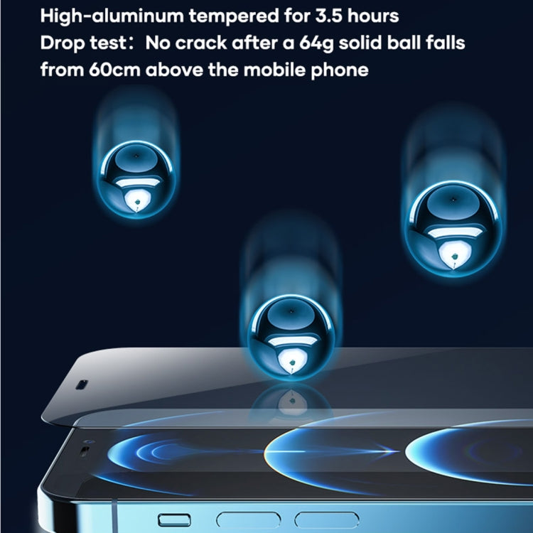 For iPhone 12 Pro Max ROCK Full Screen Borderless Tempered Glass Film - iPhone 12 Pro Max Tempered Glass by ROCK | Online Shopping UK | buy2fix