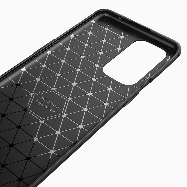 For OnePlus 9 Pro Brushed Texture Carbon Fiber TPU Case(Black) - OnePlus Cases by buy2fix | Online Shopping UK | buy2fix