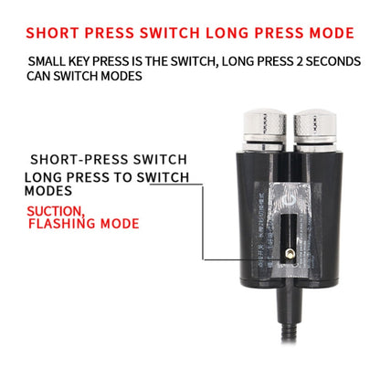 Car Two-color USB Star Dome Light Atmosphere Laser Projection Decorative Light, Constantly Bright Version(Red Green) by buy2fix