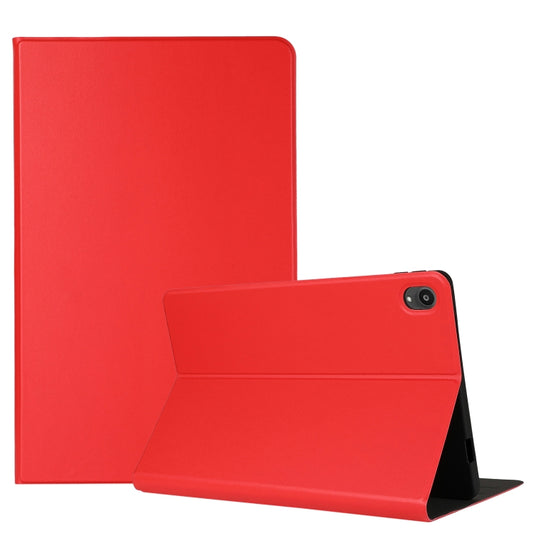 For Lenovo Tab P11 (TB-J606F) Voltage Craft Texture TPU Horizontal Flip Protective Case with Holder(Red) - Lenovo by buy2fix | Online Shopping UK | buy2fix