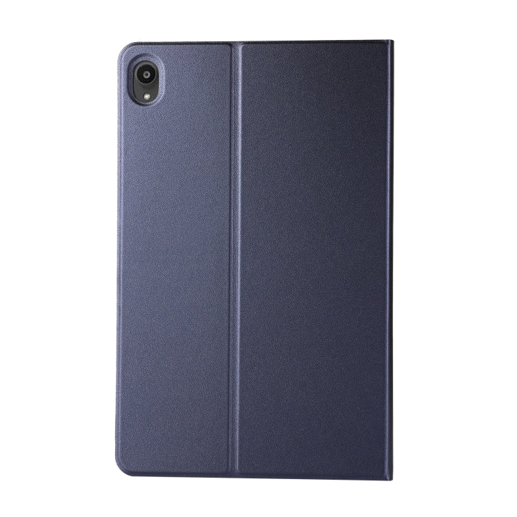 For Lenovo Tab P11 (TB-J606F) Voltage Craft Texture TPU Horizontal Flip Protective Case with Holder(Dark Blue) - Lenovo by buy2fix | Online Shopping UK | buy2fix