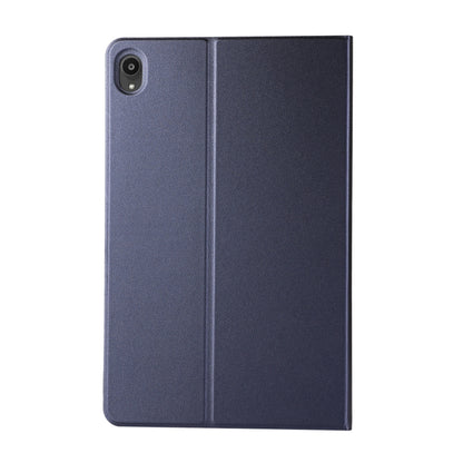 For Lenovo Tab P11 (TB-J606F) Voltage Craft Texture TPU Horizontal Flip Protective Case with Holder(Dark Blue) - Lenovo by buy2fix | Online Shopping UK | buy2fix
