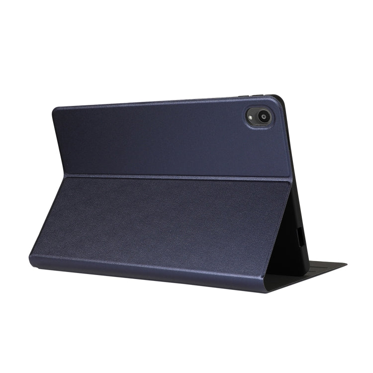 For Lenovo Tab P11 (TB-J606F) Voltage Craft Texture TPU Horizontal Flip Protective Case with Holder(Dark Blue) - Lenovo by buy2fix | Online Shopping UK | buy2fix