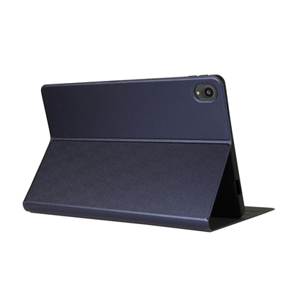 For Lenovo Tab P11 (TB-J606F) Voltage Craft Texture TPU Horizontal Flip Protective Case with Holder(Dark Blue) - Lenovo by buy2fix | Online Shopping UK | buy2fix