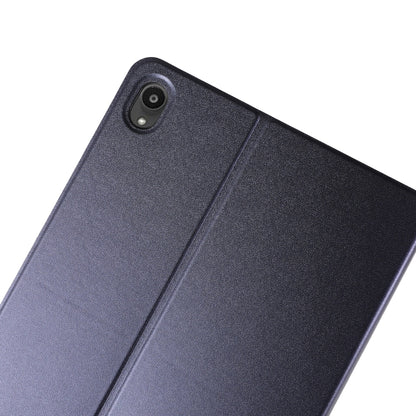 For Lenovo Tab P11 (TB-J606F) Voltage Craft Texture TPU Horizontal Flip Protective Case with Holder(Black) - Lenovo by buy2fix | Online Shopping UK | buy2fix