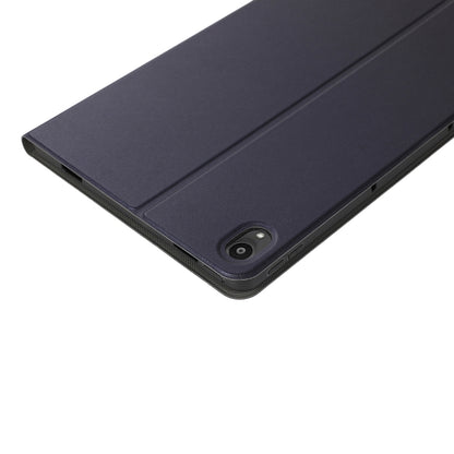 For Lenovo Tab P11 (TB-J606F) Voltage Craft Texture TPU Horizontal Flip Protective Case with Holder(Black) - Lenovo by buy2fix | Online Shopping UK | buy2fix