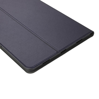 For Lenovo Tab P11 (TB-J606F) Voltage Craft Texture TPU Horizontal Flip Protective Case with Holder(Black) - Lenovo by buy2fix | Online Shopping UK | buy2fix