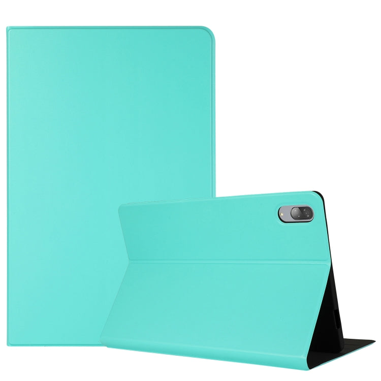 For Lenovo Tab P11 Pro (TB-XJ706F) Voltage Craft Texture TPU Horizontal Flip Protective Case with Holder(Mint Green) - Lenovo by buy2fix | Online Shopping UK | buy2fix
