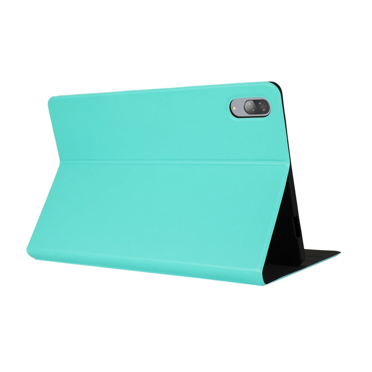 For Lenovo Tab P11 Pro (TB-XJ706F) Voltage Craft Texture TPU Horizontal Flip Protective Case with Holder(Mint Green) - Lenovo by buy2fix | Online Shopping UK | buy2fix
