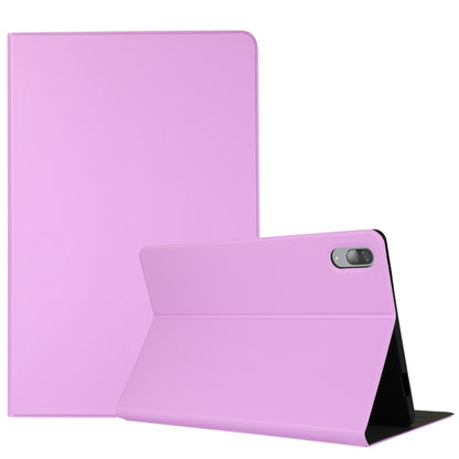 For Lenovo Tab P11 Pro (TB-XJ706F) Voltage Craft Texture TPU Horizontal Flip Protective Case with Holder(Purple) - Lenovo by buy2fix | Online Shopping UK | buy2fix